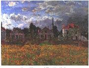 Claude Monet Maisons d'Argenteuil Spain oil painting artist
